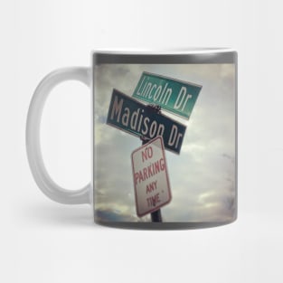 Lincoln and Madison Mug